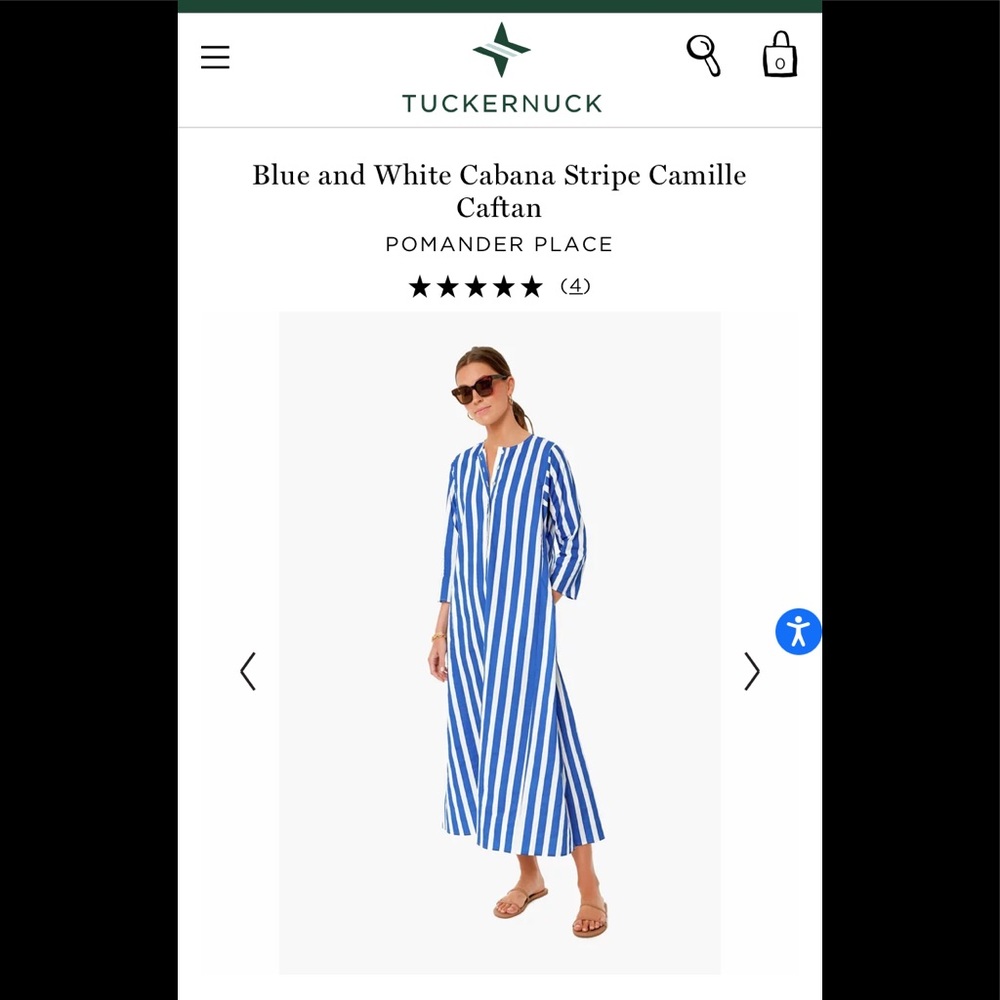 Tuckernuck Caftan- NWOT. Still being sold on website!